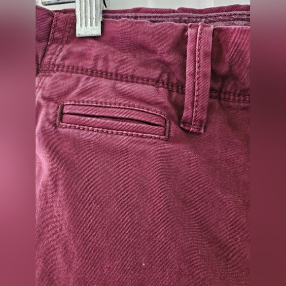 GAP, Maroon Pant, size 28x30 slim - Picture 2 of 4